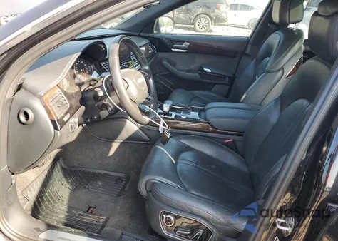 2015 Audi A8 L Quattro из США, поврежденный, VIN WAU32AFD4FN038105